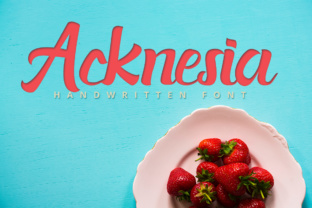 Acknesia: The Script Font That Elevates Your Brand