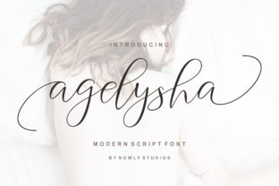 Agelysha Script: An Elegant Script Font for Thoughtful Branding