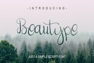 Beautype: A Classy Script Font for Elegant Digital Branding