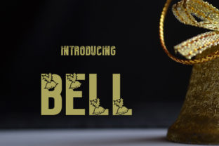 Bell Font: A Festive Decorative Typeface for Digital Design