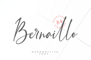Bernaillo: A Modern Script Handwritten Font for Upscale Branding