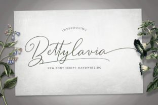 Bettylavia: A Script Font for Editorial Elegance