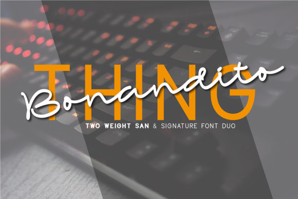 Bonandito Thing Duo for Creative Branding and Design Projects