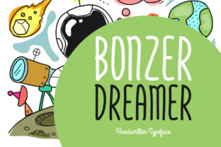 Bonzer Dreamer: A Script Handwritten Font for Thoughtful Editorial Design