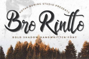 Bro Rintto: A Bold Script Handwritten Font for Scroll-Stopping Branding