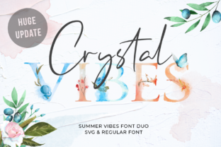 Crystal Vibes: A Serif Font That Brings Personality to Branding
