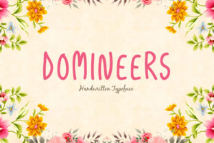 Domineers: A Fresh Script Handwritten Font for Real Branding Work