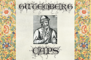 Gutemberg Psalter Gotisch Duo Font for Medieval-Inspired Craft Projects