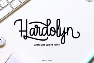 Hardolyn: The Script Font That Elevates Your Brand
