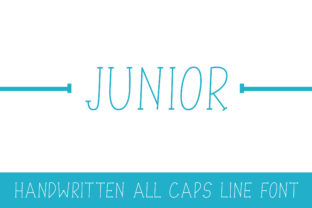 Junior Handwritten Serif Font for Crafters