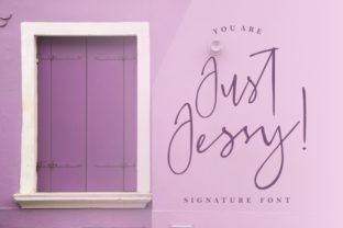 Just Jessy: A Script Handwritten Font for Elegant Brand Identity