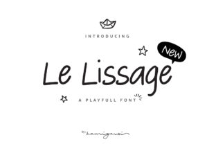 Le Lissage: A Sweet, Playful Sans Serif Font for Thoughtful Design