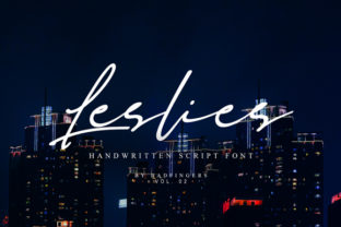Leslies Script Font for Natural, Elegant Brand Identity