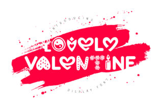 Lovely Valentine: A Decorative Font for Heartfelt Design