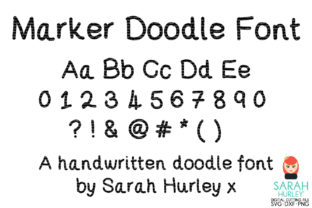 Marker Doodle: A Playful Script Handwritten Font for Editorial Design