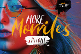 Morriles: A Realistic Handwriting SVG Font for Digital Design