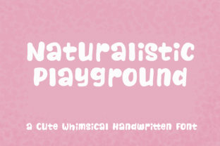 Naturalistic Playground Font for Warm, Trustworthy Branding