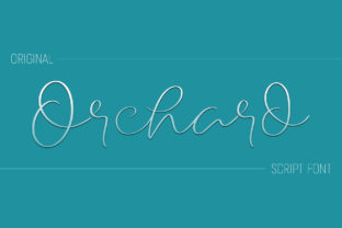 Orchard Script Font for Handmade Creatives