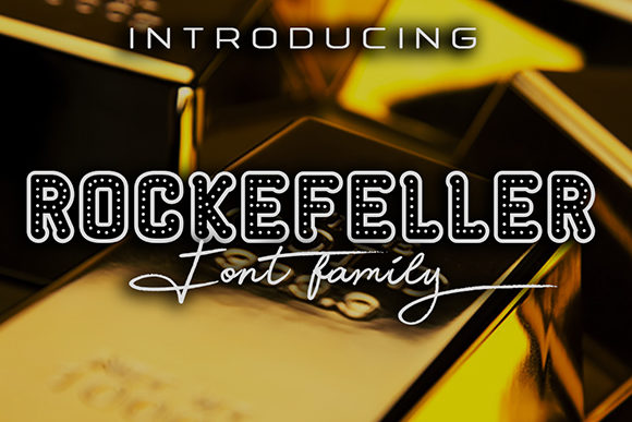 Rockefeller Family Font for Handmade Creatives