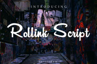 Rollink Script: A Modern Script Font for Editorial Design