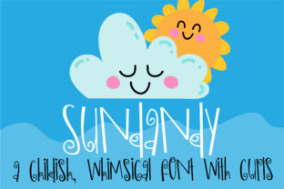 Sundandy: A Whimsical Sans Serif Font for Joyful Editorial Design