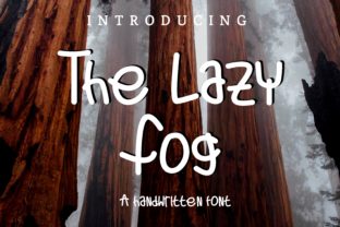 The Lazy Fog Script Handwritten Font for Upscale Digital Branding