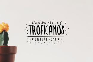 Troficanos: A Heartfelt Script Font for Creative Designers